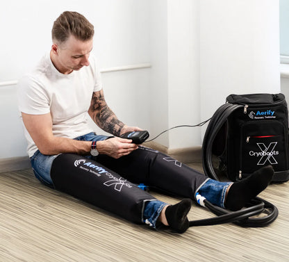 „Cryoboots X“ Cryo Compression Boots – Aukščiausios klasės krioterapijos ir slėgio terapijos sistema
