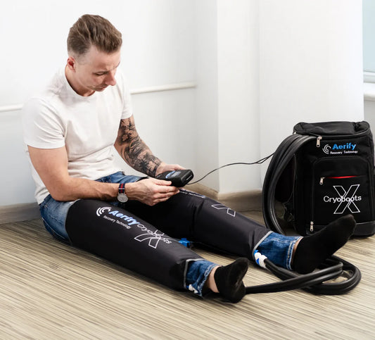 „Cryoboots X“ Cryo Compression Boots – Aukščiausios klasės krioterapijos ir slėgio terapijos sistema