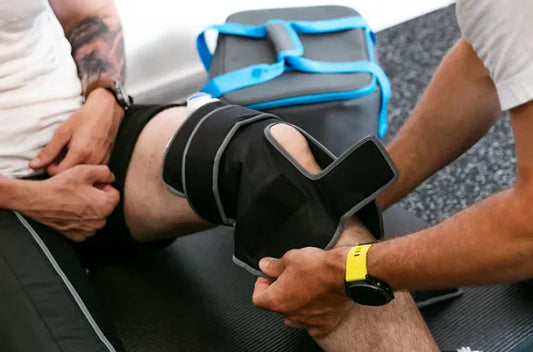 „Knee/Elbow Attachment (Cryoboots)“ – Priedas skirtas kelių ir alkūnių sritims (kryo + suspaudimo terapija)